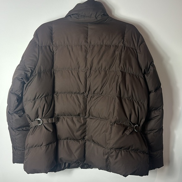 Eddie Bauer Premium Quality Goose Down Brown 2X Coat - Picture 3 of 9